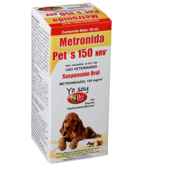 Norvet Metronida Pets 150 Nrv 30 Ml Suspension