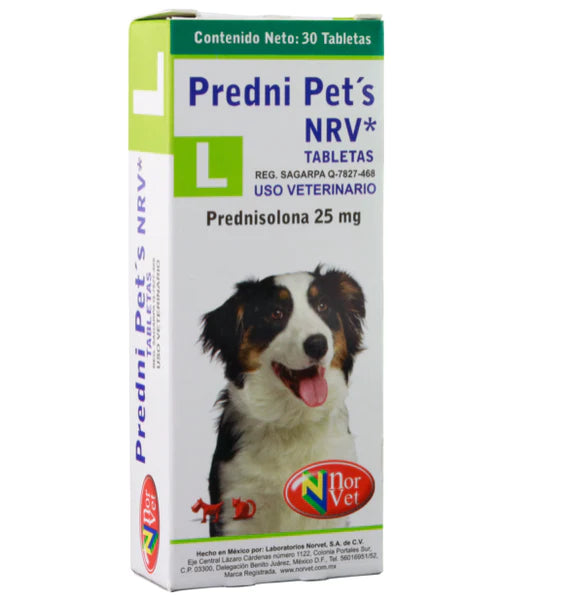Norvet Predni Pets L 25Mg 30tab
