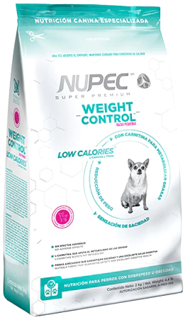 NUPEC WEIGHT CONTROL RAZAS PEQUEÑAS 8 KG