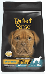 Perfect Sense Cachorro Raza Med Y Grand 3Kg