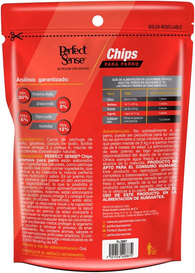 PERFECT SENSE PREMIOS CHIPS 100 G