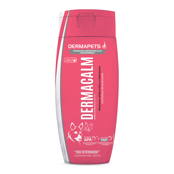 Pets Pharma Dermacalm Shampoo Antiplurito 350 Ml