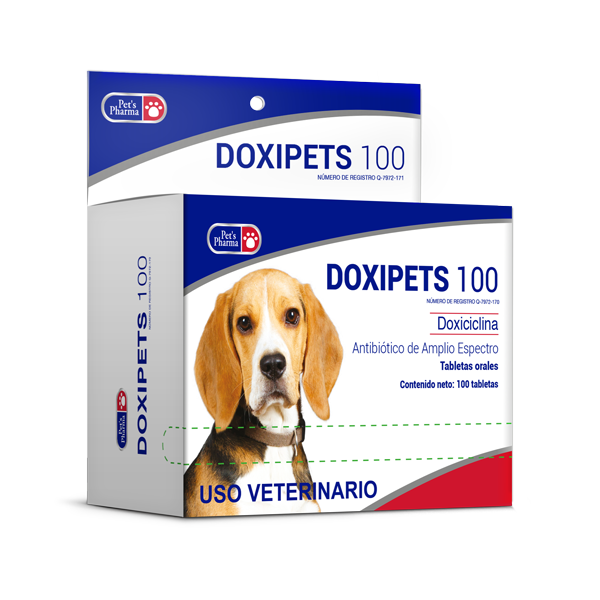 Pets Pharma Doxipets 100 Caja 100 Tab