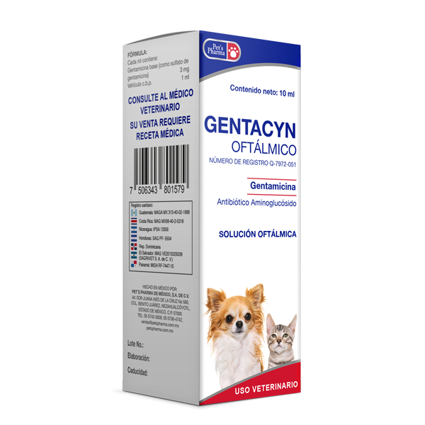 Pets Pharma Gentacyn Oftálmico 10 Ml