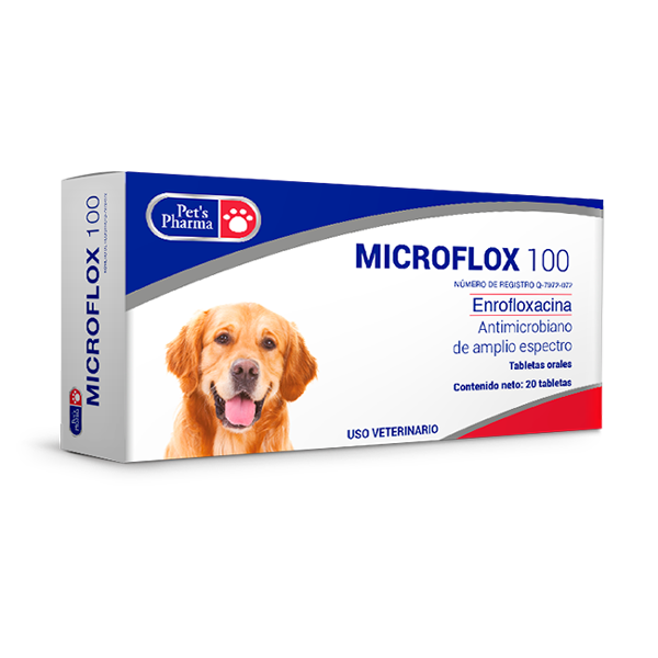 Pets Pharma Microflox 100 20 Tab