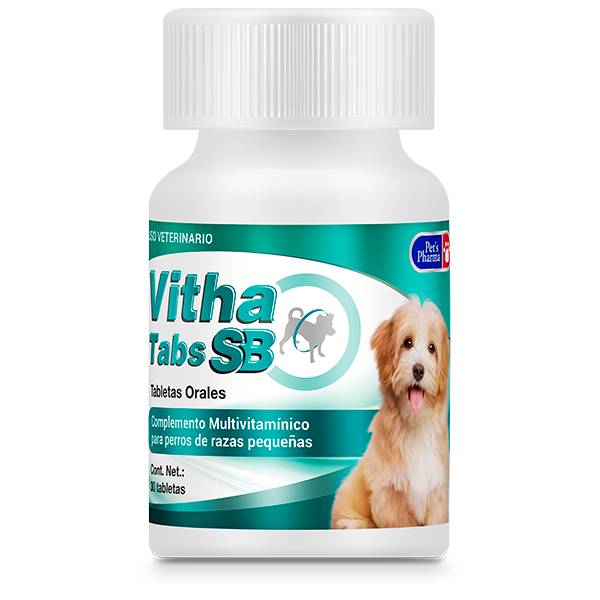 Pets Pharma Vitha-Tabs Sb 30 Tab (razas pequeñas)