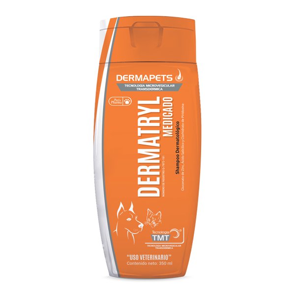 PETS PHARMA DERMATRYL SHAMPOO MEDICADO 350 ML