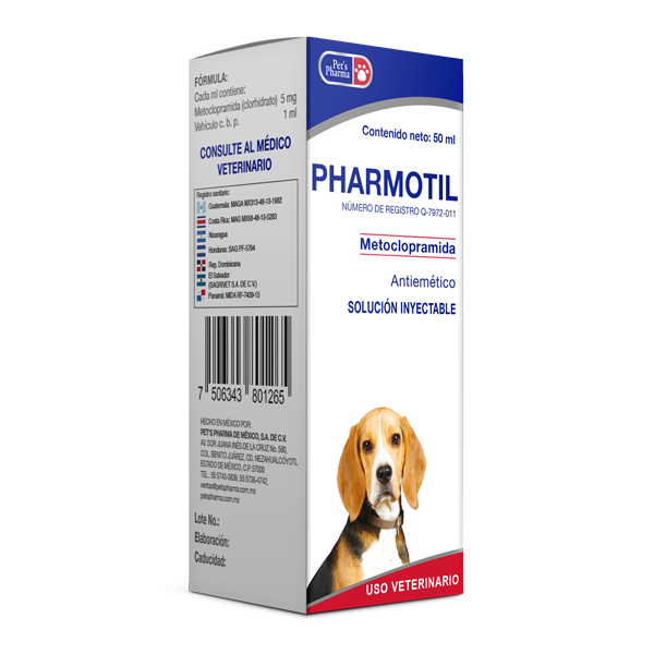 PETS PHARMA PHARMOTIL INYECTABLE 50 ML