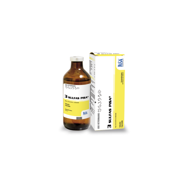 Pisa 3 Sulfas Inyectable 100Ml