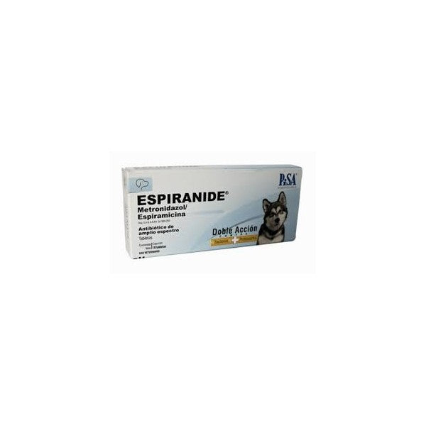 Pisa Espiranide (Metroni 125Mg/ Espirami 750000UI) 10Tab