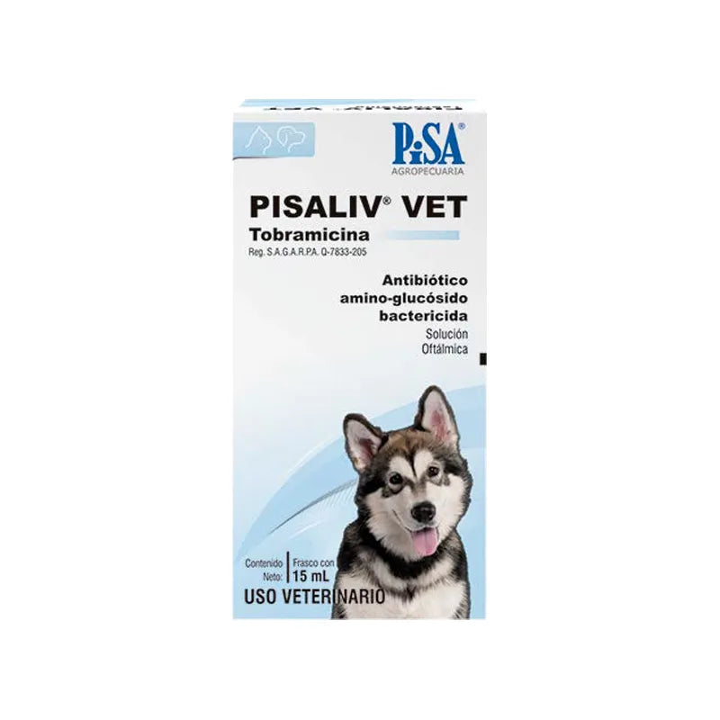 Pisa Pisaliv Vet 15 Ml Oftalmico 3 Mg