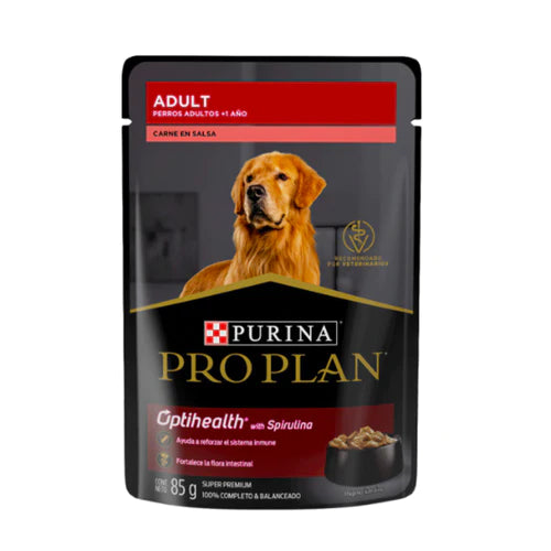 Proplan Pouch Perro Adulto Carne 85Gr