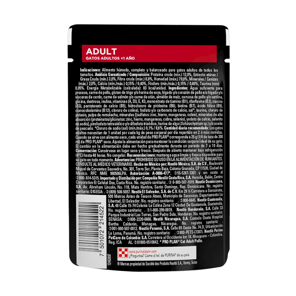 Proplan Pouch Gato Adult Pollo 85 G