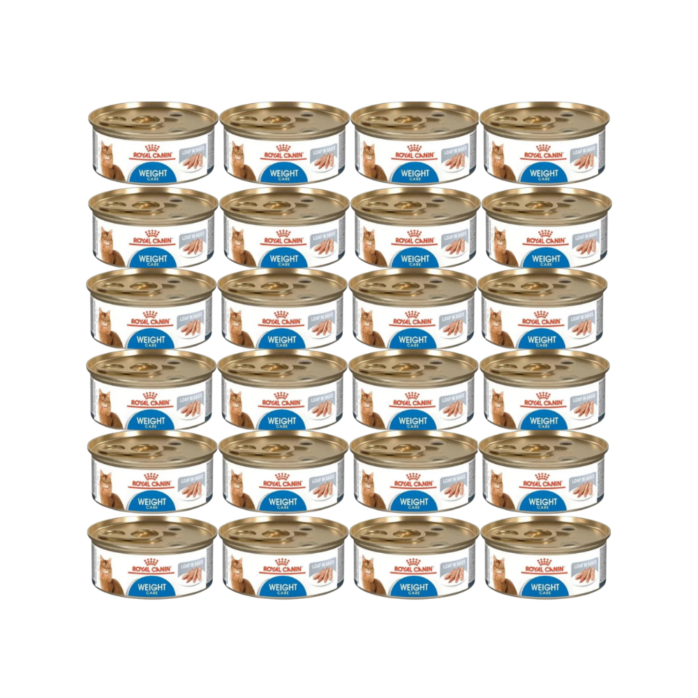ROYAL CANIN WEIGHT CARE LOAF GATO LATA 145 G 24 PZ