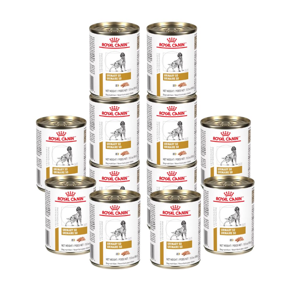 Royal Canin Urinary So Mod Cal Mig Perro Lata 368 G 12 Pz