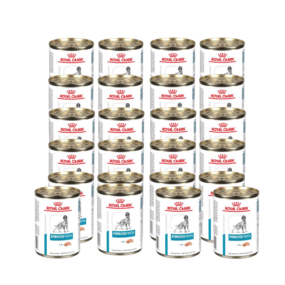 Royal Canin Hydrolyzed Protein Canin Lata 390 G 24 Pz