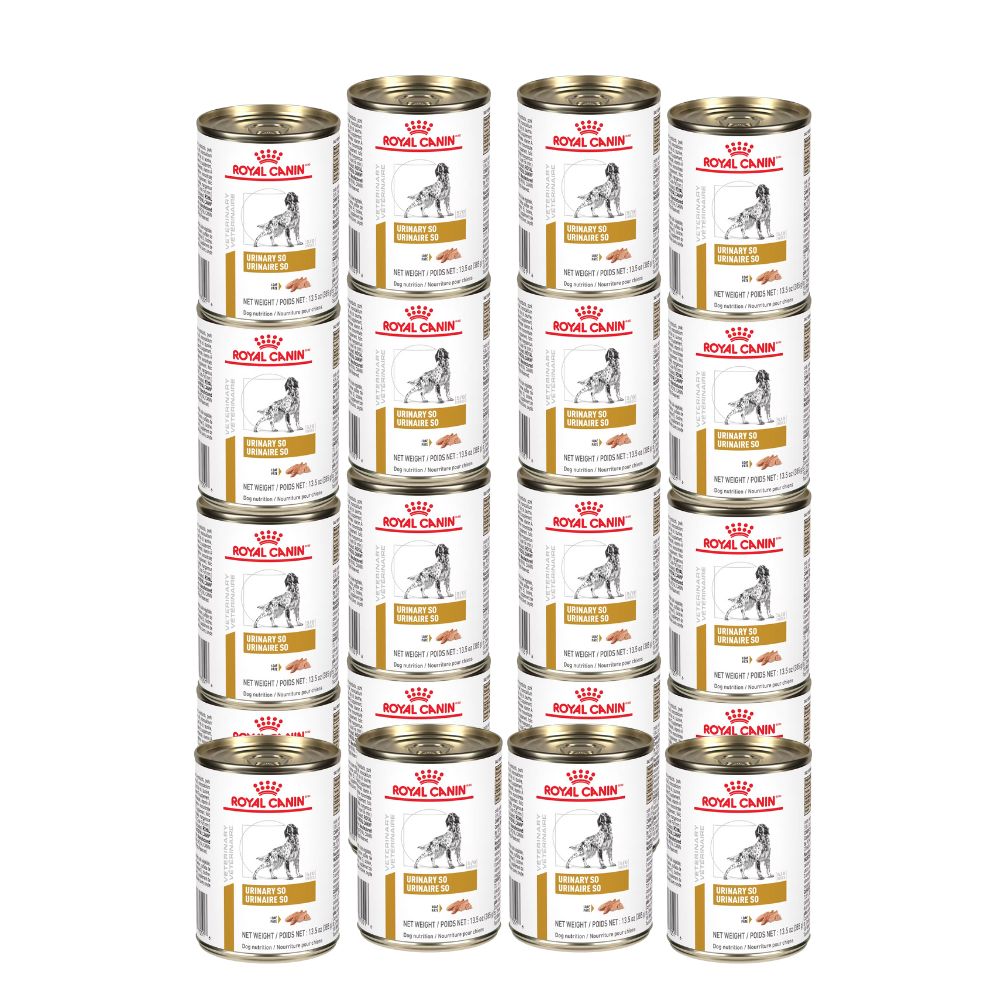 ROYAL CANIN URINARY SO MOD CAL MIG PERRO LATA 368 G 12 PZ