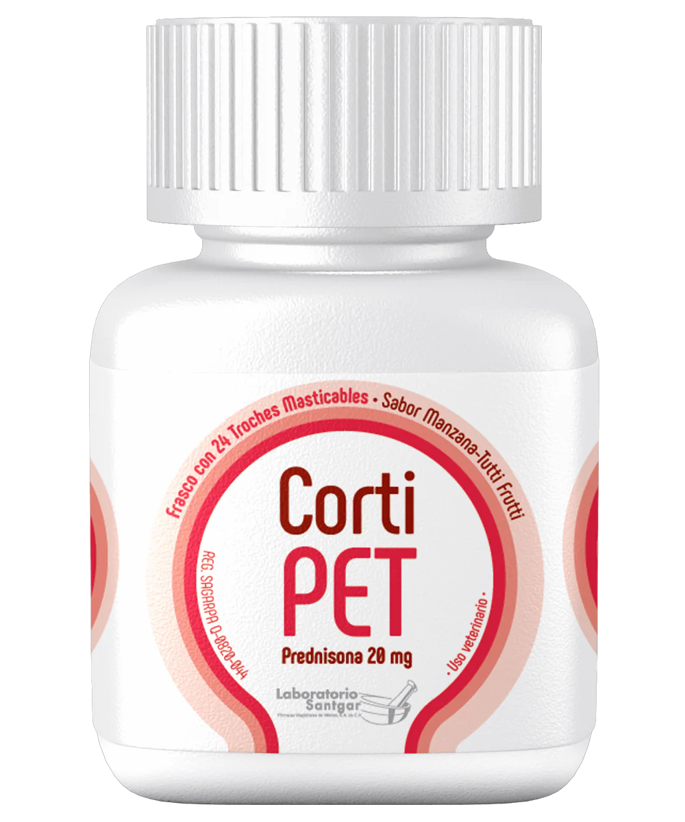 Santgar Corti Pet 20 Mg 24 Masticables