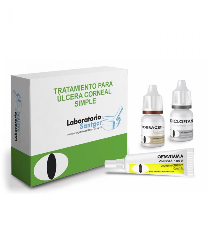 Santgar Tratamiento Para Úlcera Corneal Simple