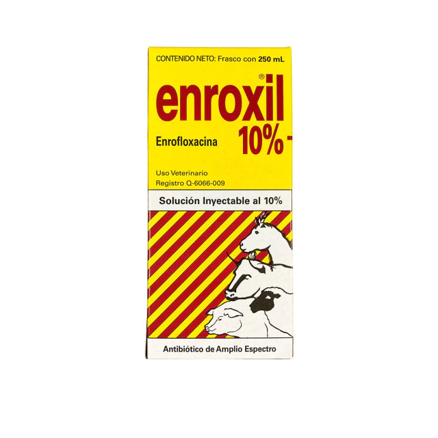 SENOSIAIN ENROXIL 10 % 250 ML INY
