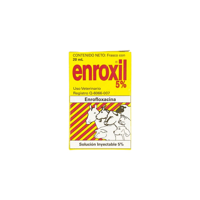 Senosiain Enroxil 5% 20 Ml Inyectable