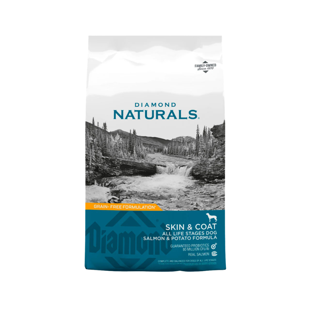 Diamond Naturals Salmon Skin Y Coat 30 Lb (13.58 Kg)