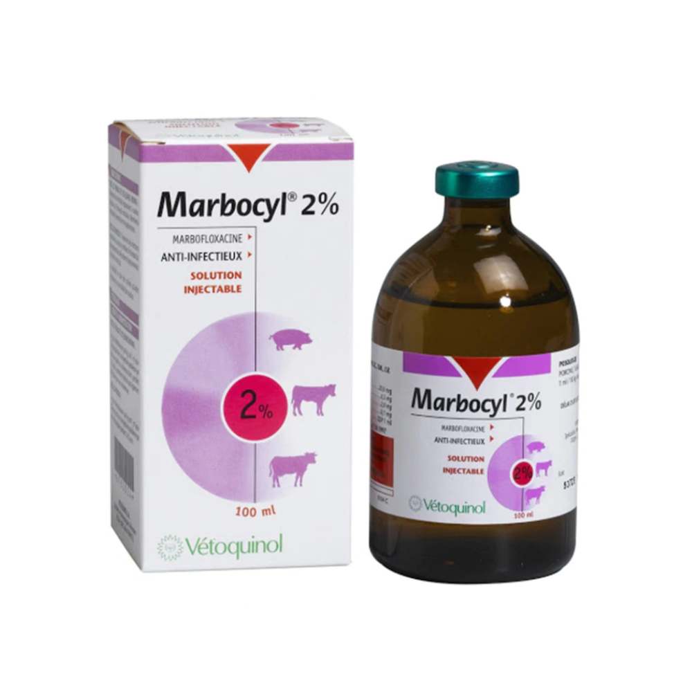 Vetoquinol Marbocyl 2% Iny 100 Ml