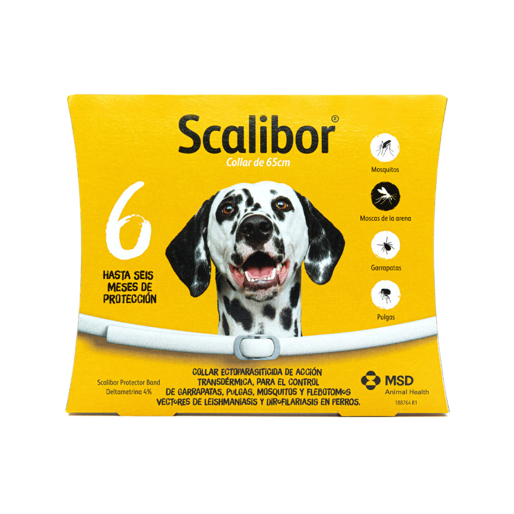 Msd Scalibor Collar Ectoparasiticida De 65 Cm