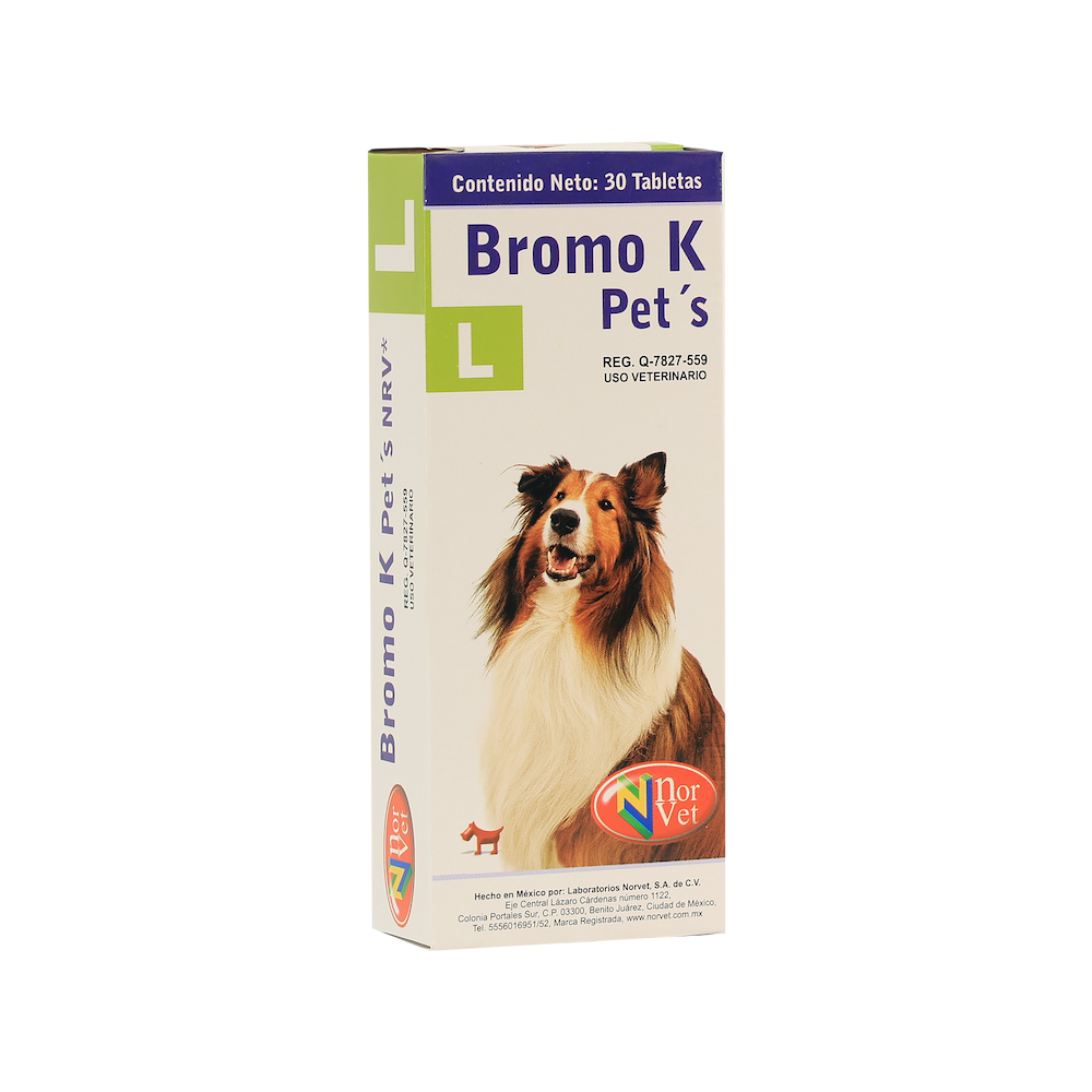 Norvet Bromo K Pets L 30Tabs