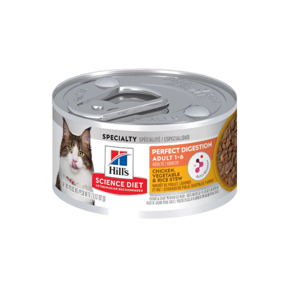 Hills Gato Adulto Perfect Digestion 2.9 Oz