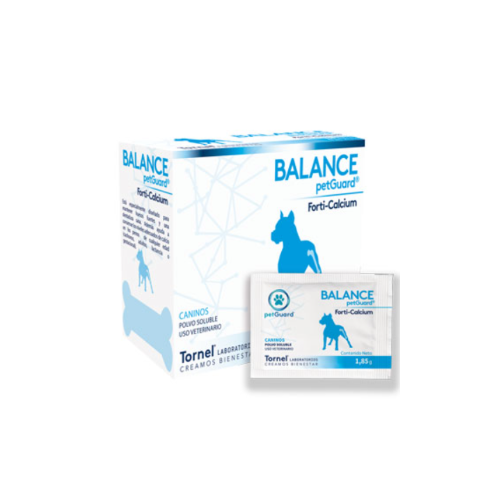 Tornel Balance Petguard Forti Calcium 10 Sobres
