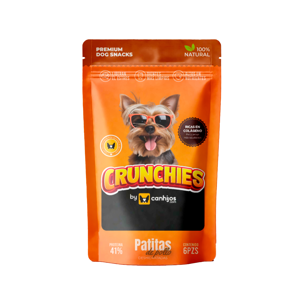 Crunchies Patitas De Pollo 6 Piezas