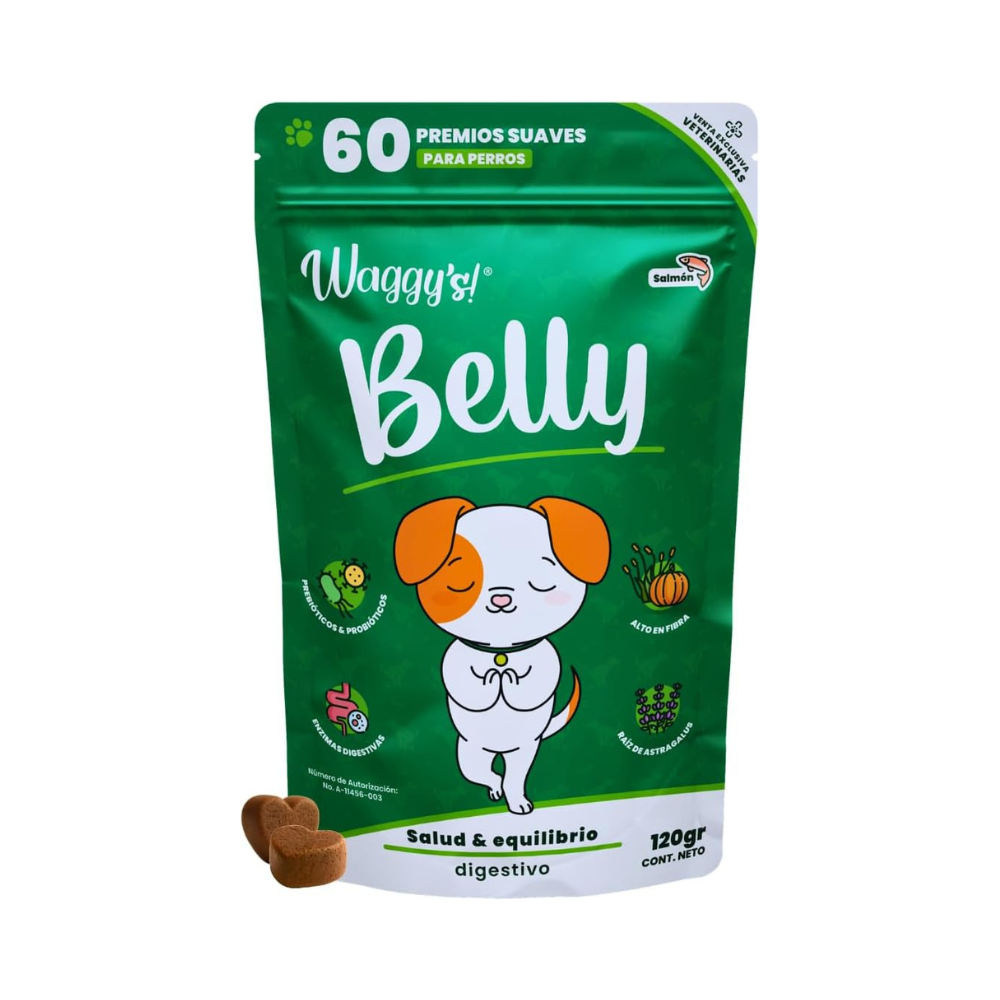 Waggys Relax Belly 60 Premios