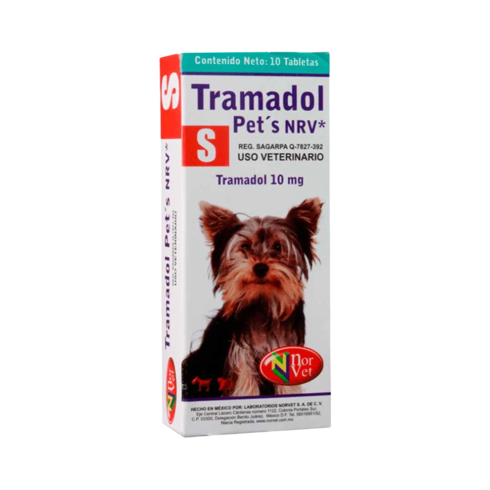 Norvet Tramadol S 10Mg 10Tab
