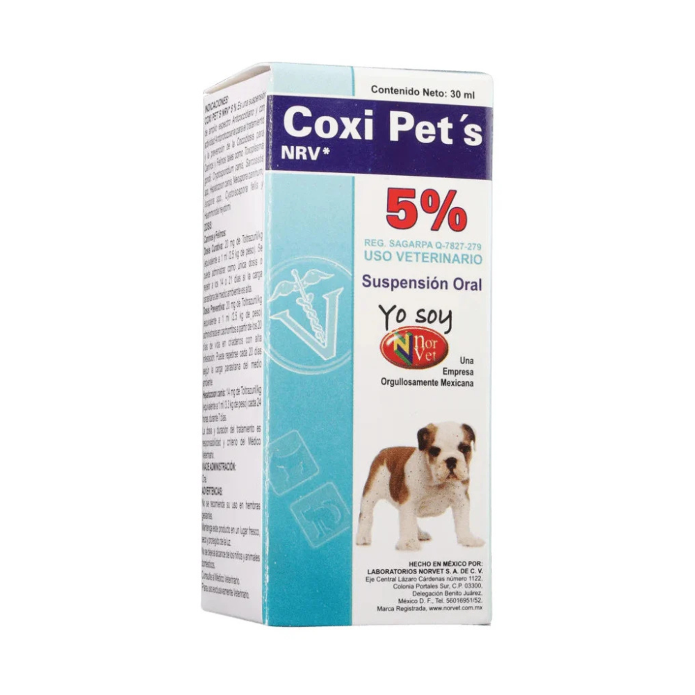 Norvet Coxi Pets 5% Oral 30Ml