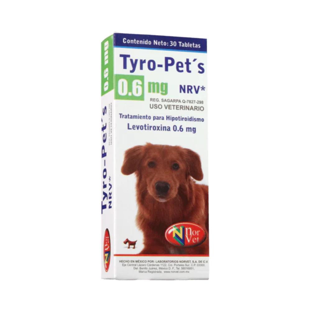 Norvet Tyro - Pets 0.6Mg 30Tab