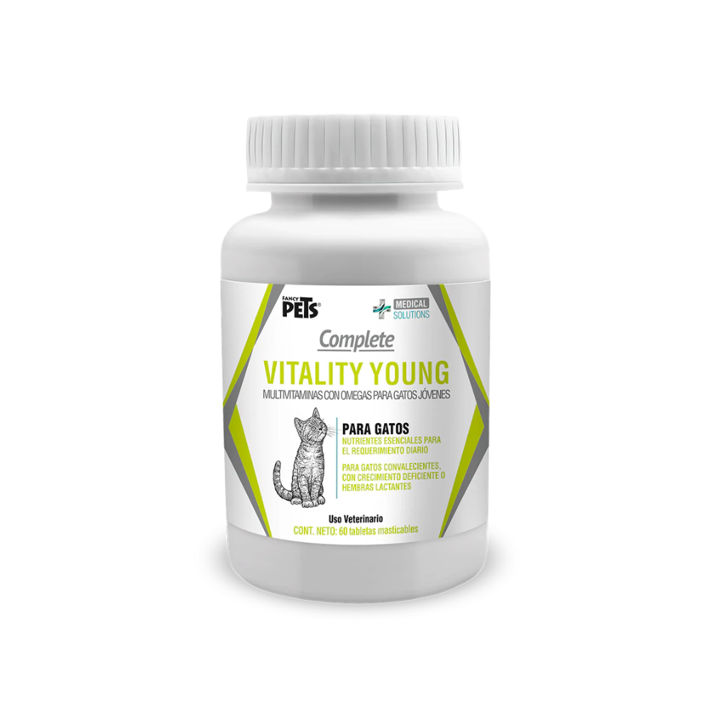 Fancy Pets Complete Vitality Gatos 60 Tabs.