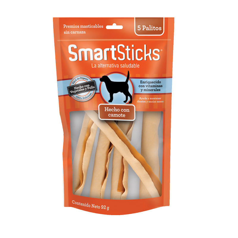 Smartbones Sticks Camote 5 Palitos