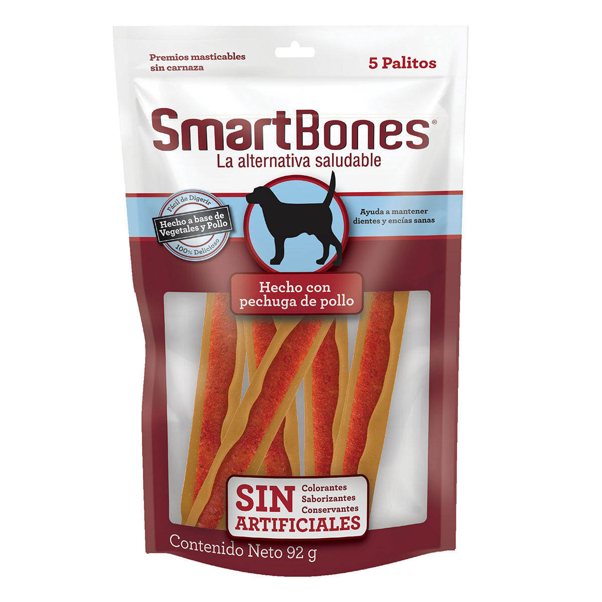 Smartbones Sticks Pechuga Pollo 5 Palitos