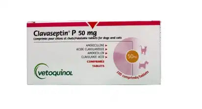 Vetoquinol Clavaseptin 50 Mg *10 Comprimidos*