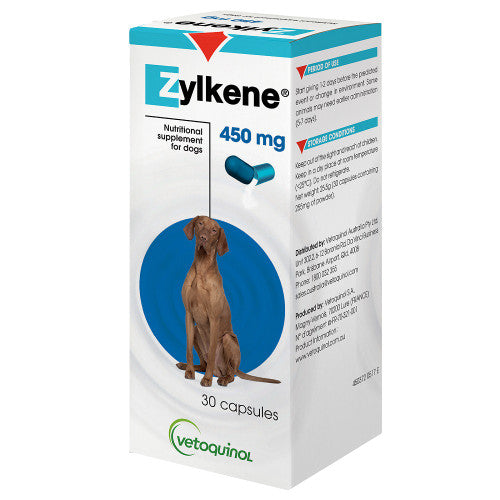 VETOQUINOL ZYLKENE 450 MG 30 CAPSULAS