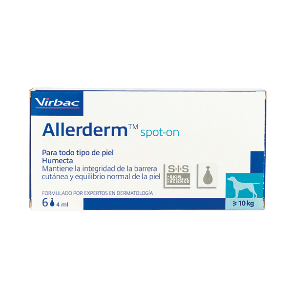 Virbac Allerderm Spot On 4Ml 6 Pip