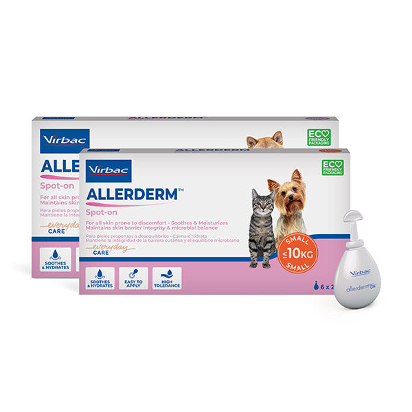 VIRBAC ALLERDERM SPOT- ON 6 PIPETAS DE 2 ML