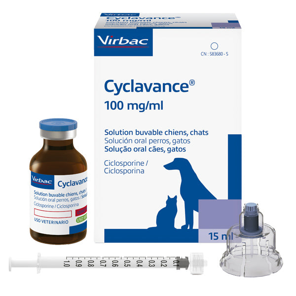 Virbac Cyclavance 15 Ml Oral 100 Mg