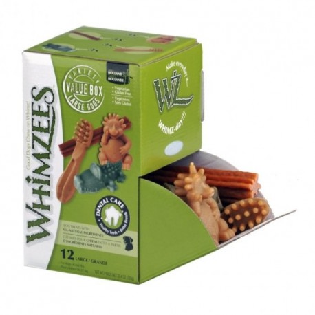 Whimzees Premios Caja Variada Para Perro Talla L 14 Piezas