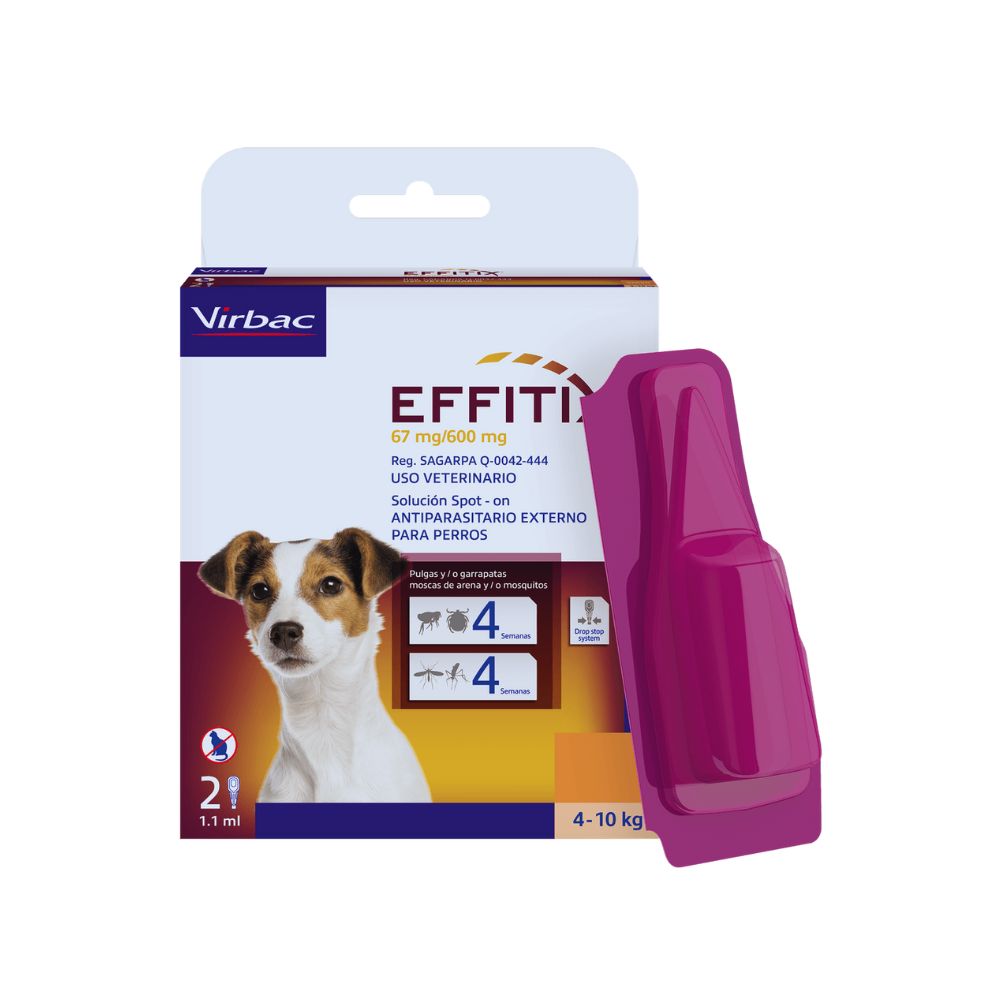 Virbac Effitix Perros 4-10 Kg
