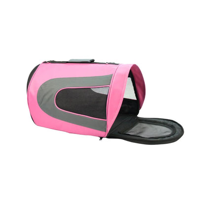 Fancy Pets Transportadora Tela Vicera Rosa