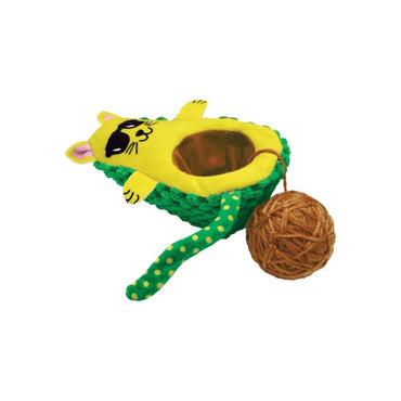 Kong Juguete Gato Aguacate - Bola De Hilo