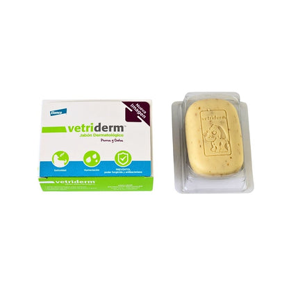 Elanco Vetriderm Jabon Dermatologico 100 G