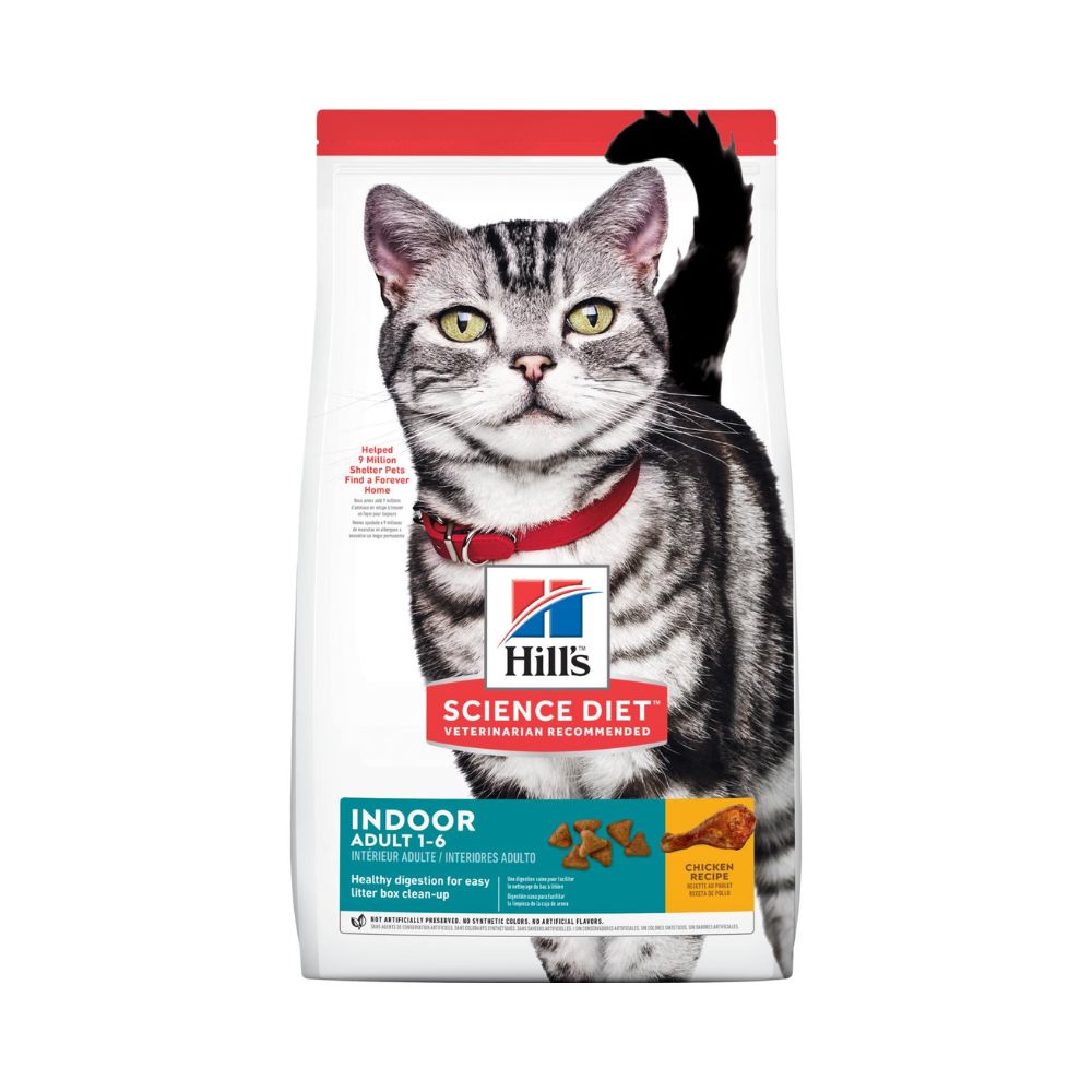 Hills Feline Adult Indoor 1-6 Años 3.2Kg